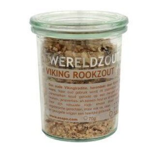 Esspo Esspo Sel du monde viking fumé en bocal de verre 70 g