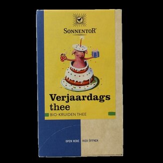 Sonnentor Sonnentor Verjaardagsthee bio 18 Zakjes