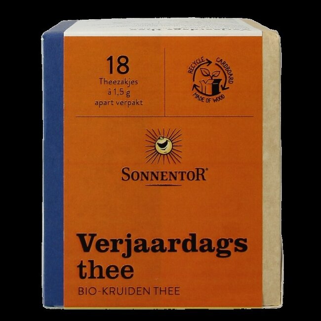 Sonnentor Thé d'anniversaire bio 18 sachets