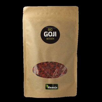 Hanoju Hanoju Goji bessen zongedroogd bio 500 Gram