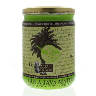 Amanprana Amanprana Gula java matcha bio 400 Gram