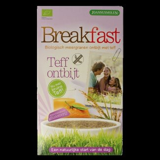 Joannusmolen Joannusmolen Breakfast teff ontbijt bio 300 Gram