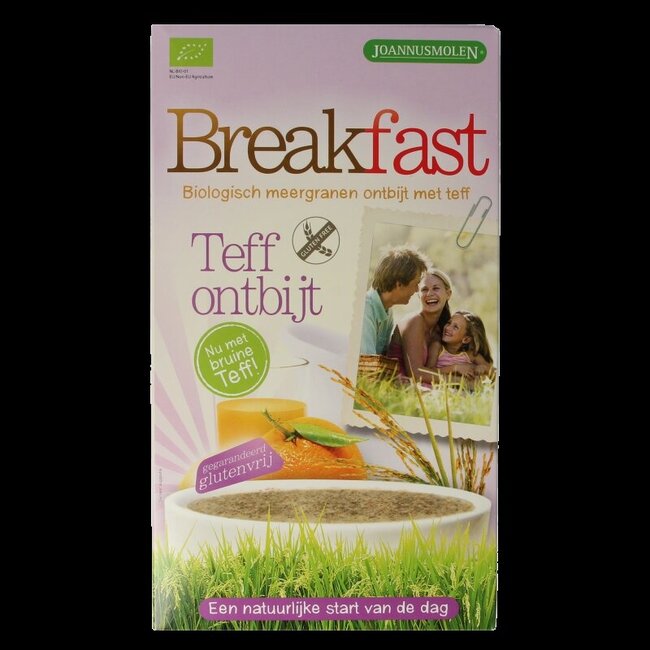 Joannusmolen Breakfast teff ontbijt bio 300 Gram