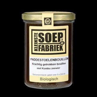 Kleinstesoepfabriek Kleinstesoepfabriek Paddenstoelbouillon bio 400 Milliliter