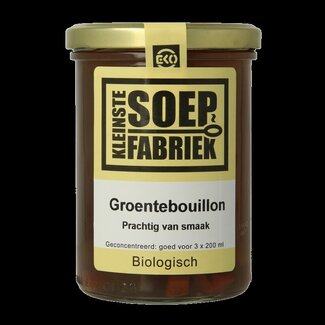 Kleinstesoepfabriek Kleinstesoepfabriek Groentebouillon bio 400 Milliliter