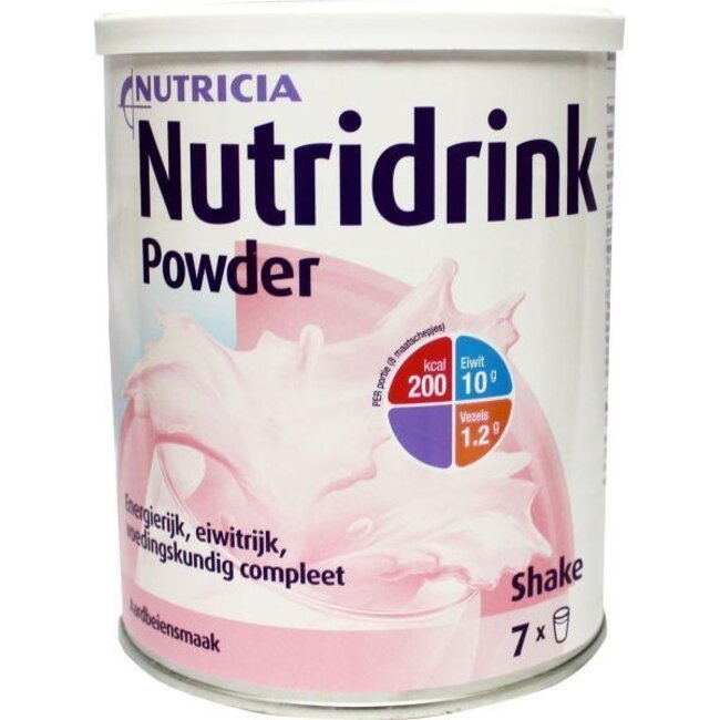 Nutridrink Aardbei poeder 335 Gram