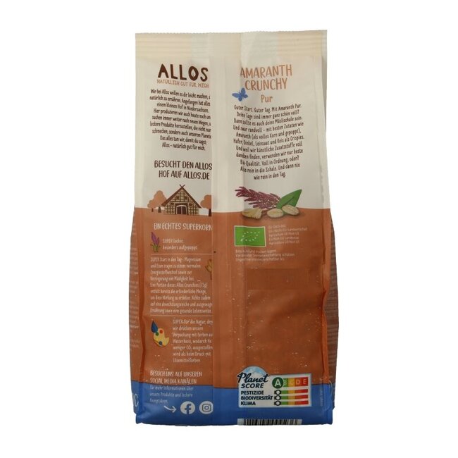 Allos Crunchy amarant basic bio 400 Gram