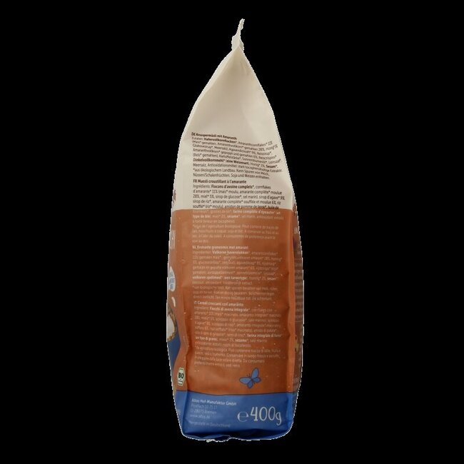 Allos Crunchy amarant basic bio 400 Gram