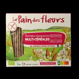 Pain Des Fleurs Pain Des Fleurs Meergranen crackers bio 150 Gram
