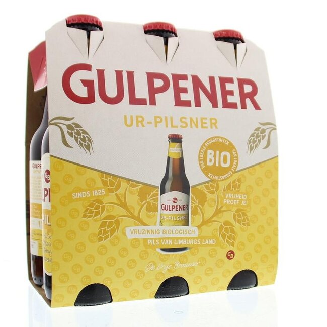 Gulpener Pilsner 300ml bio 6 Stuks