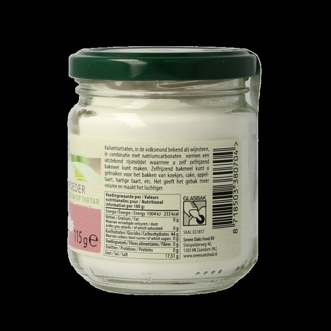 Tammi Poudre à lever bio à la crème de tartre 115 g