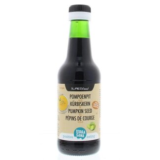 TerraSana TerraSana Pompoenpit olie koudgeperst (in glas) bio 250 Milliliter