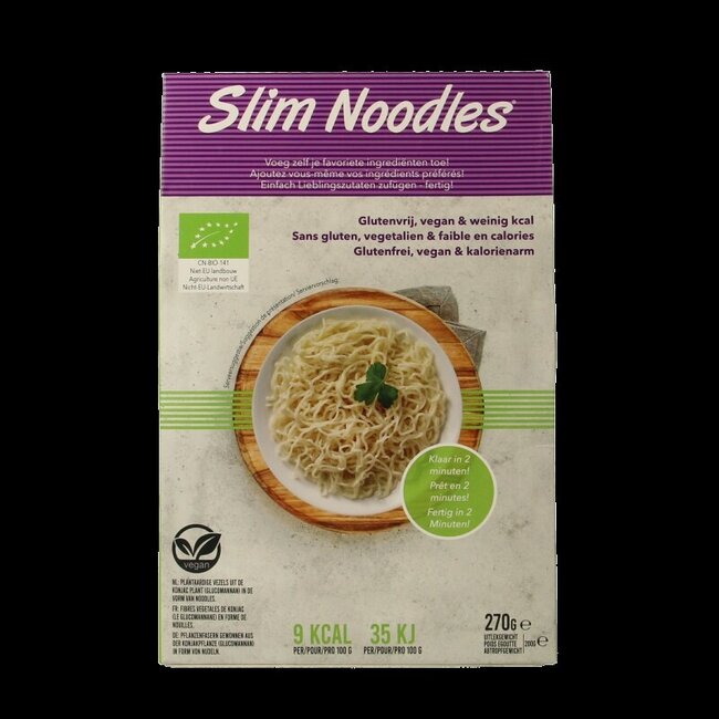 Slim pasta noodles bio 270 Gram