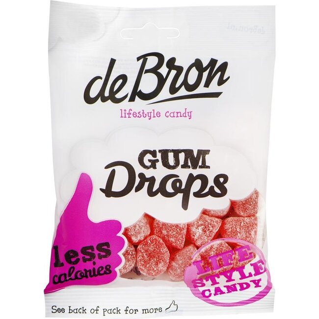 De Bron Gumdrops raspberry 100 Gram
