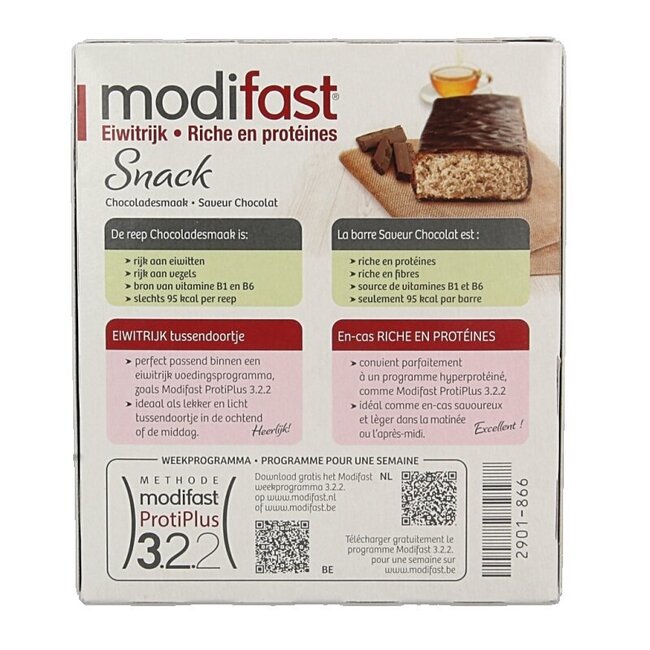 Modifast Barre protéinée Protein Shape chocolat 162 g