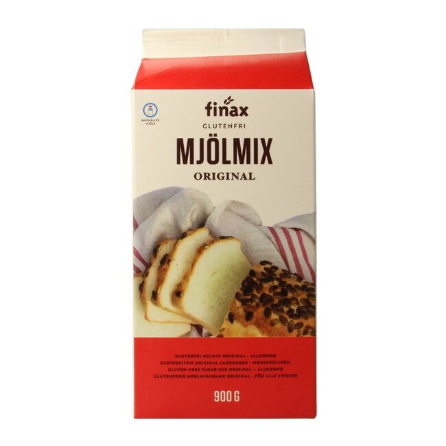 Broodmix wit glutenvrij 900 Gram