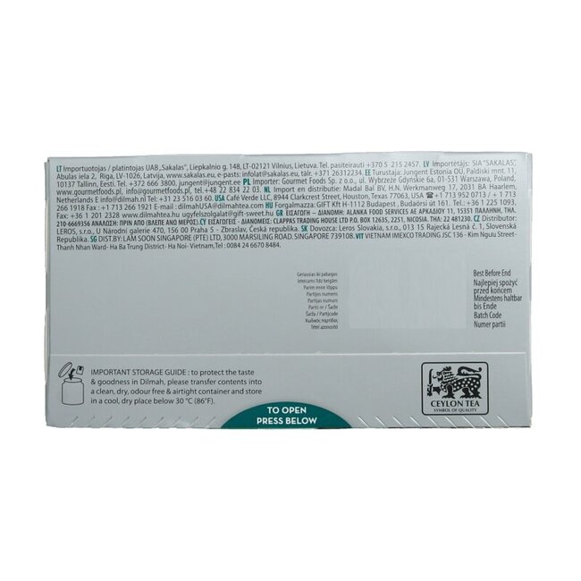 Dilmah Ginger & honey fun tea 20 sachets