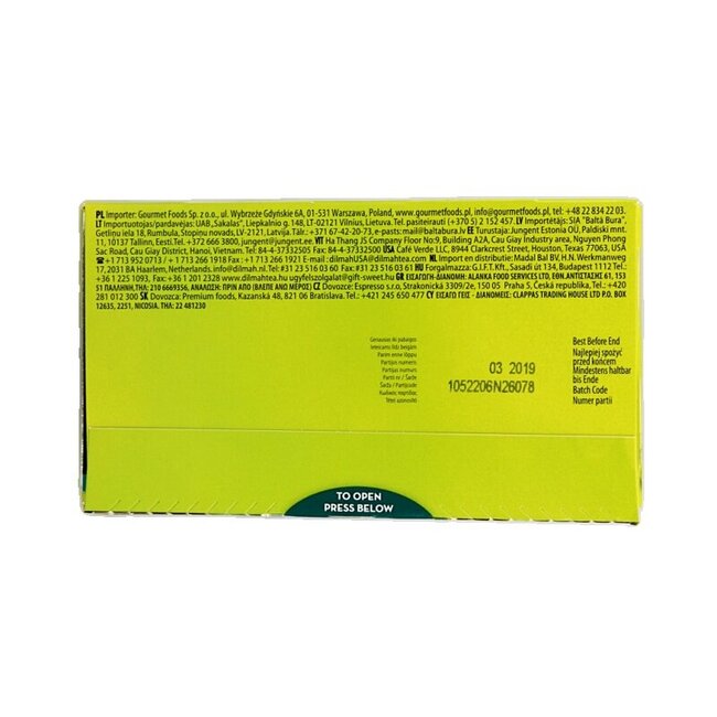 Dilmah Pure green tea selection 20 Zakjes