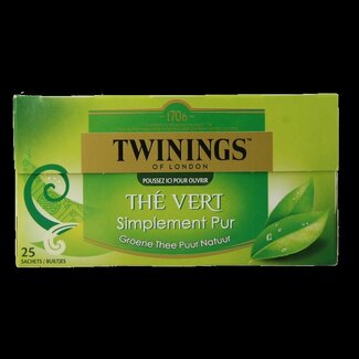 Twinings Twinings Thé Vert Pur 25 sachets