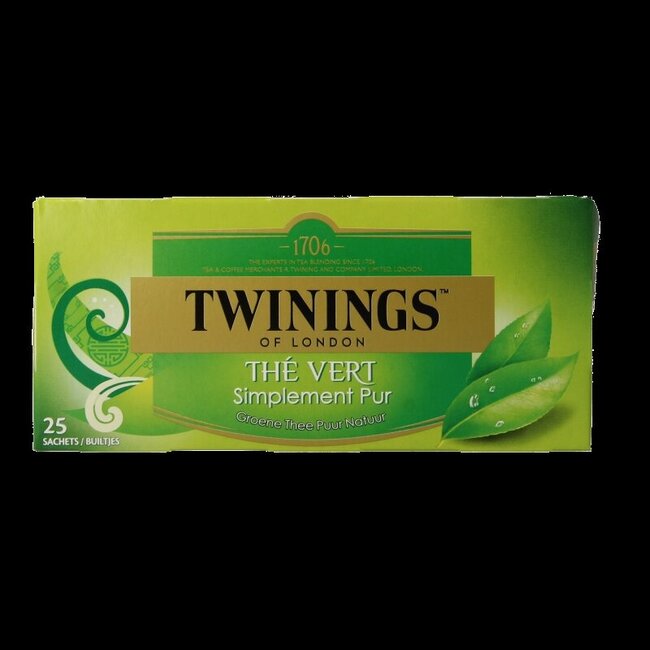 Twinings Pure green tea 25 Zakjes