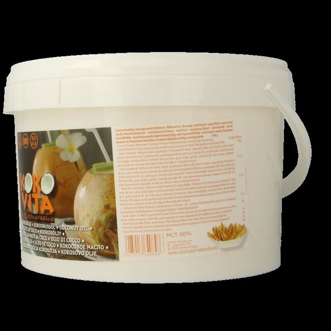 Kokovita Kokosolie geurloos bio 4150 Milliliter