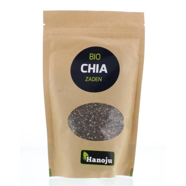 Hanoju Chia zaad paper bag bio 250 Gram