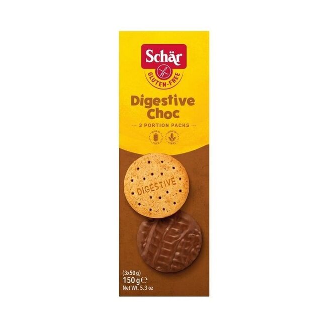 Digestive chocolade glutenvrij 150 Gram