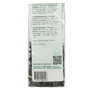 Kindly's Kindly's Platte salmiak zoete herinneringen 130 Gram