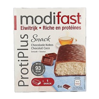 Modifast Modifast Barre protéinée noix de coco 162 grammes