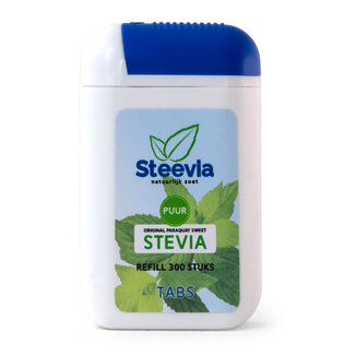Steevia Steevia Stevia tablet navulling 300 Stuks