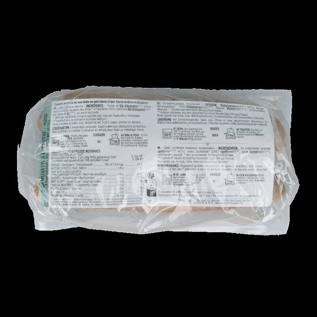 Langelus Camusettes épeautre bio 2 Pièces