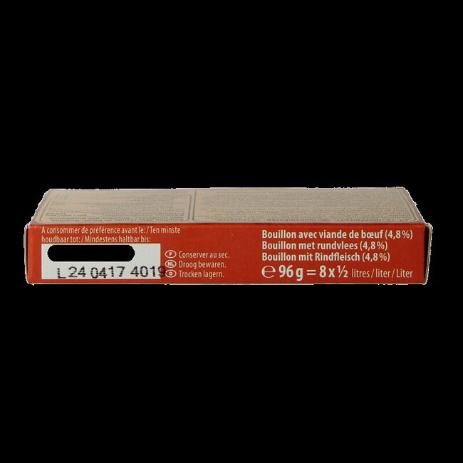 Natur Compagnie Bouillon de bœuf bio en cubes 8 Pièces