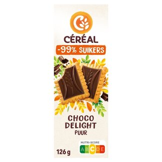 Cereal Céréal Biscuit Choco Delight teneur réduite en sucres 126 g
