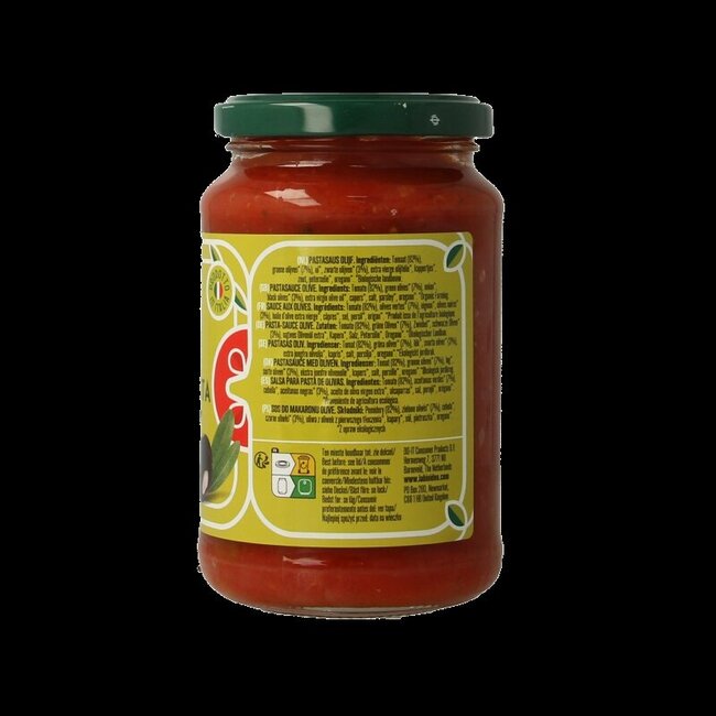 Bioidea Pastasaus olijven bio 340 Gram