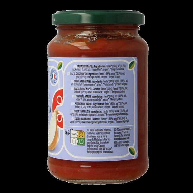 Sauce tomate napolitaine bio Bioidea 340 g