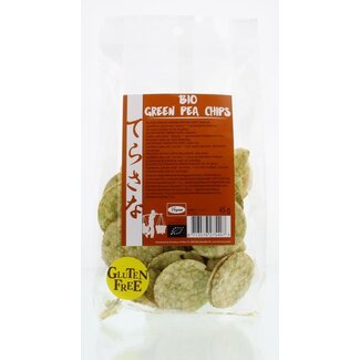 TS Import TS Import Groene erwtenchips bio 45 Gram