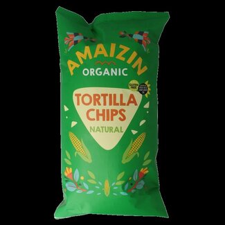 Amaizin Amaizin Corn chips natural bio 250 Gram