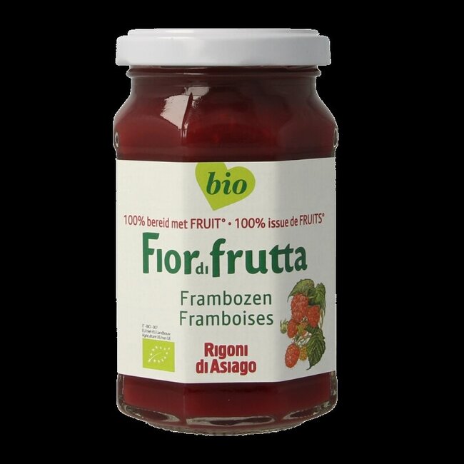 Fiordifrutta Frambozenjam bio 250 Gram