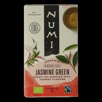 Numi Numi Thé vert au jasmin bio 18 sachets