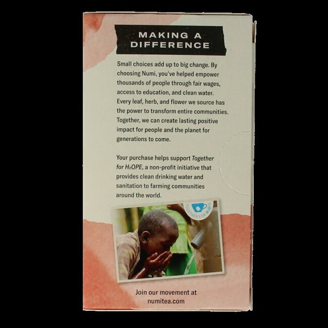 Numi Thé vert au jasmin bio 18 sachets