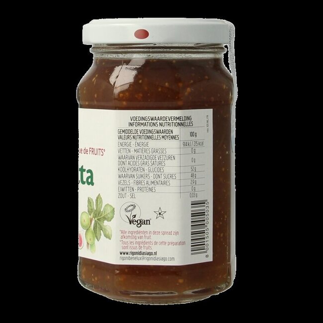 Fiordifrutta Préparation aux figues bio 260 g
