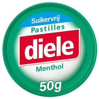 Diele Diele Menthol suikervrij 50 Gram