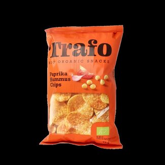 Trafo Trafo Hummus chips paprika bio 75 Gram