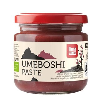Lima Lima Umeboshi pruimen paste organic bio 200 Gram