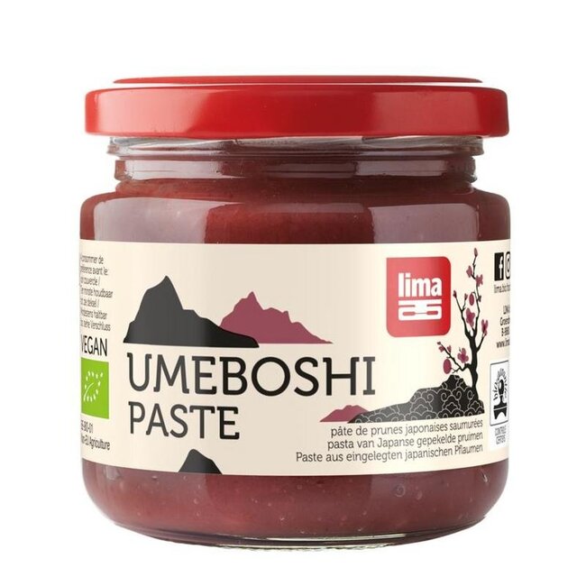 Lima Umeboshi pruimen paste organic bio 200 Gram