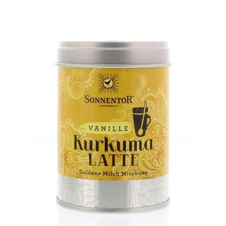 Sonnentor Sonnentor Kurkuma latte vanille bio 60 Gram