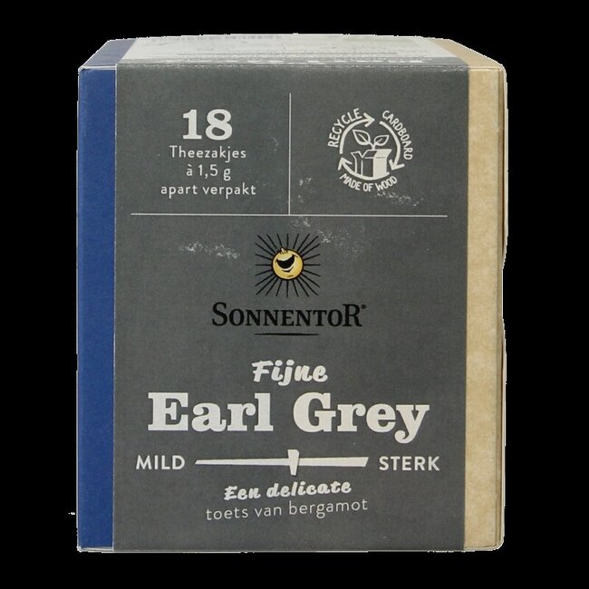 Sonnentor Thé Earl Grey bio 18 sachets