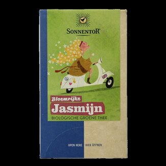 Sonnentor Sonnentor Thé vert au jasmin bio 18 sachets