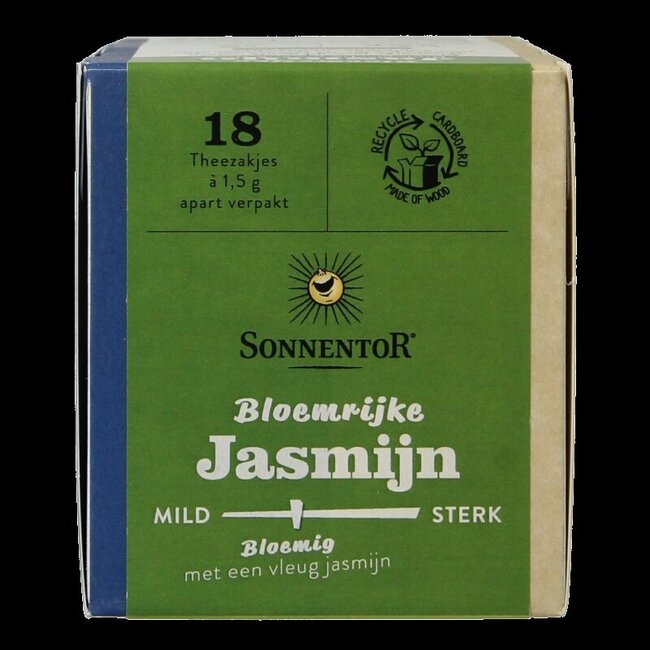 Sonnentor Thé vert au jasmin bio 18 sachets