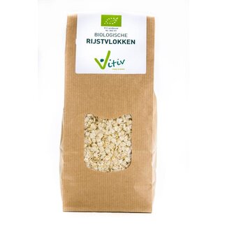 Vitiv Vitiv Rijstvlokken bio 500 Gram